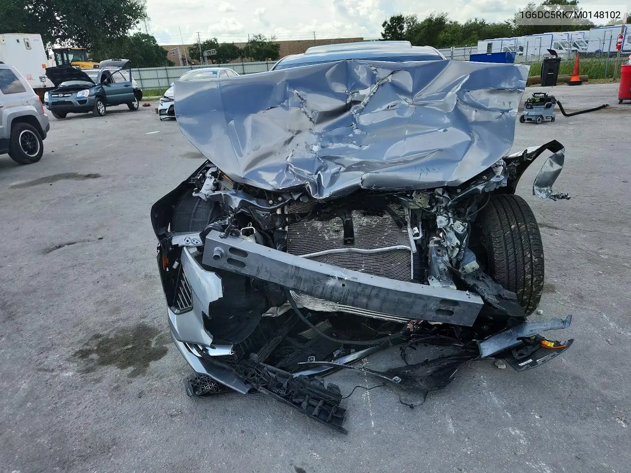 2021 Cadillac Ct4 Sport VIN: 1G6DC5RK7M0148102 Lot: 56521256