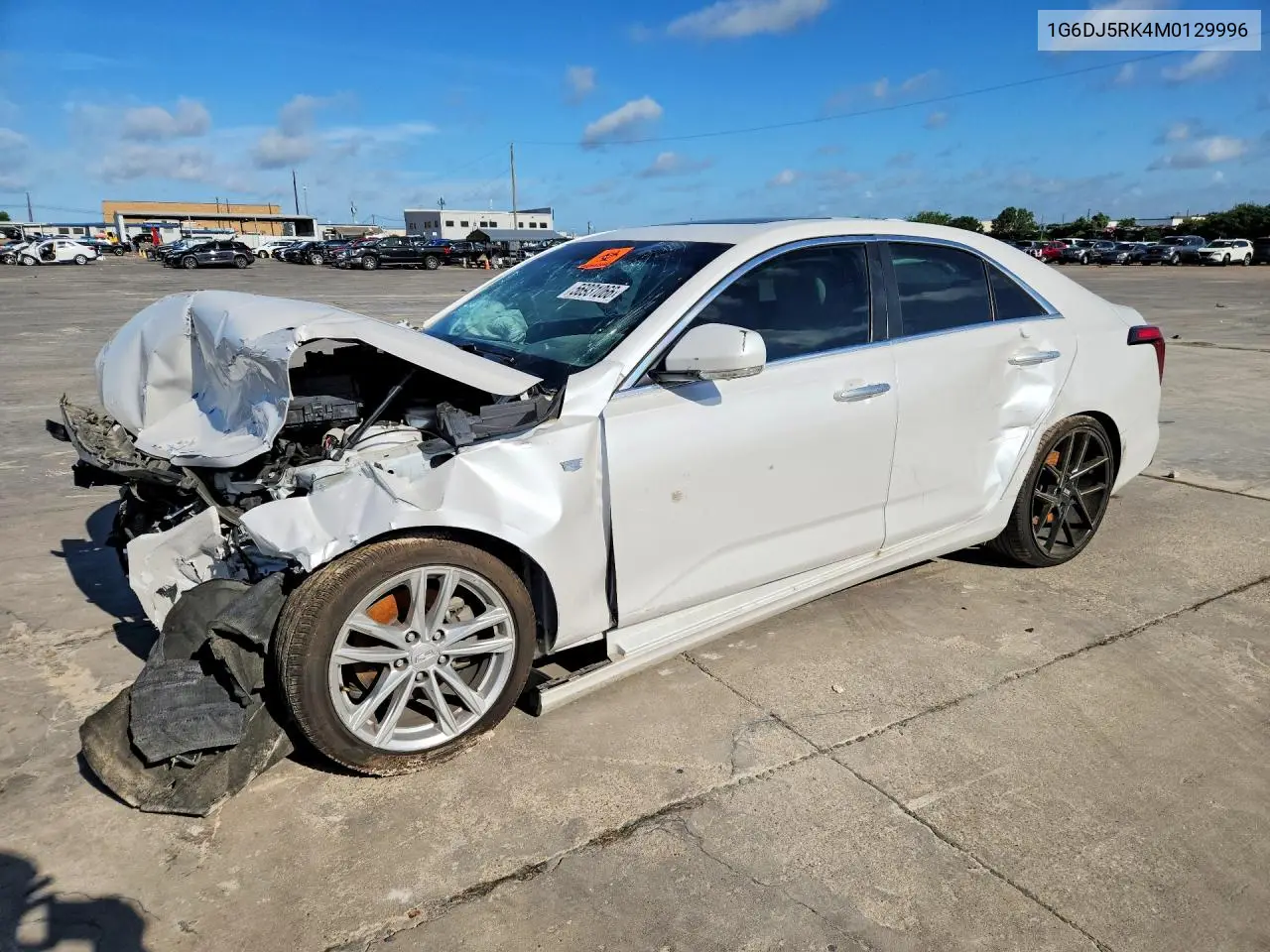 2021 Cadillac Ct4 Luxury VIN: 1G6DJ5RK4M0129996 Lot: 56931066