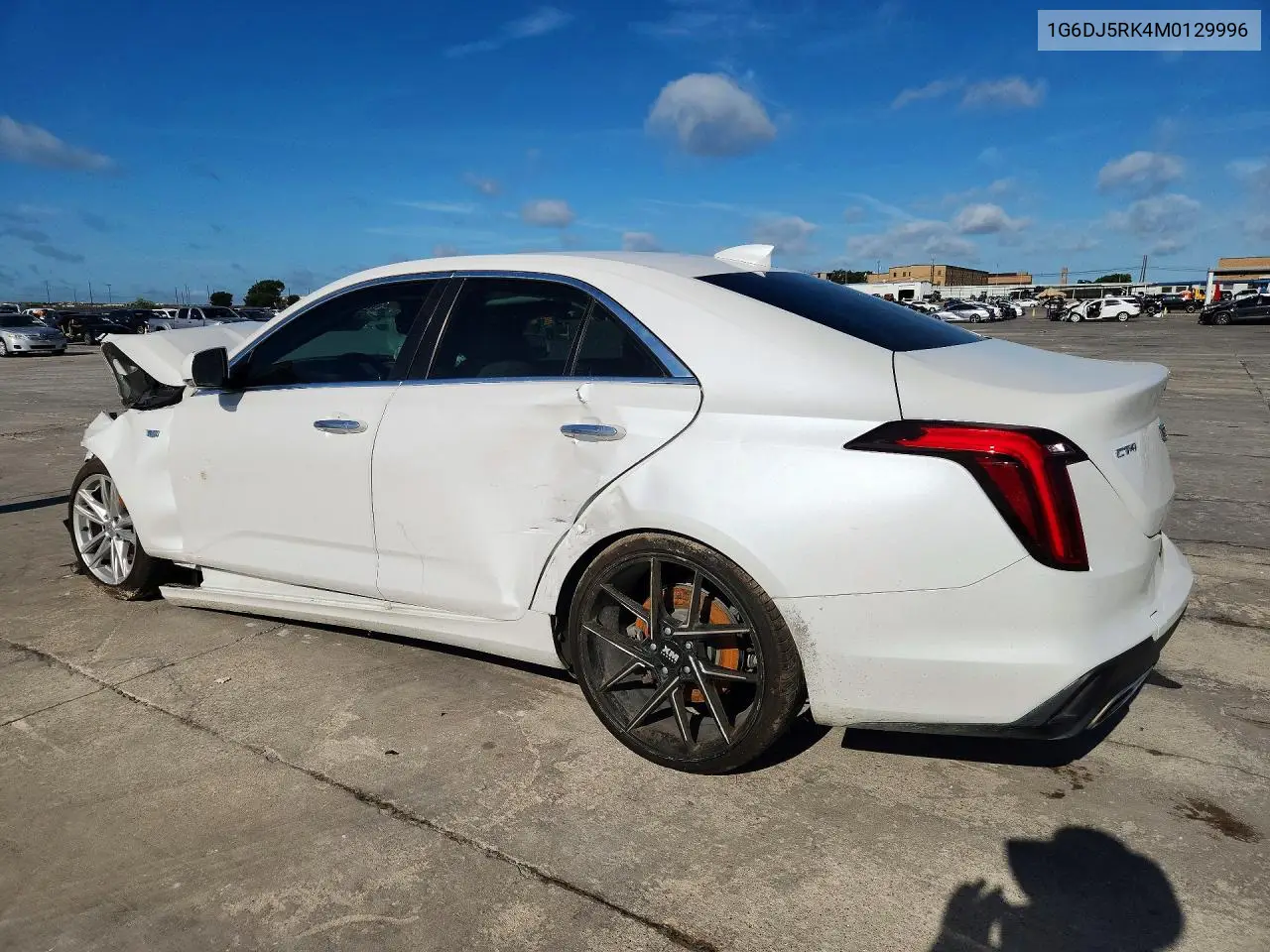 2021 Cadillac Ct4 Luxury VIN: 1G6DJ5RK4M0129996 Lot: 56931066