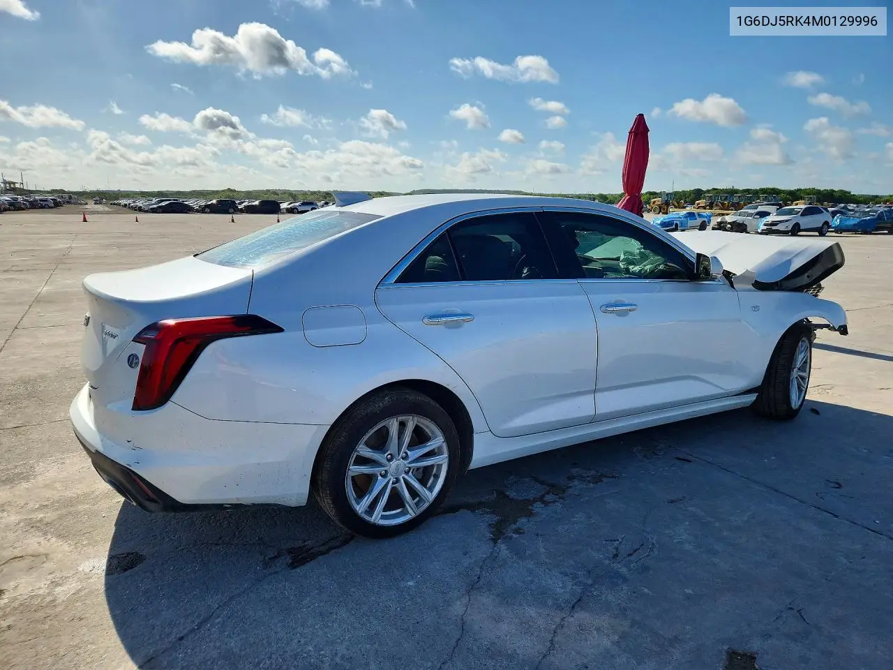 2021 Cadillac Ct4 Luxury VIN: 1G6DJ5RK4M0129996 Lot: 56931066