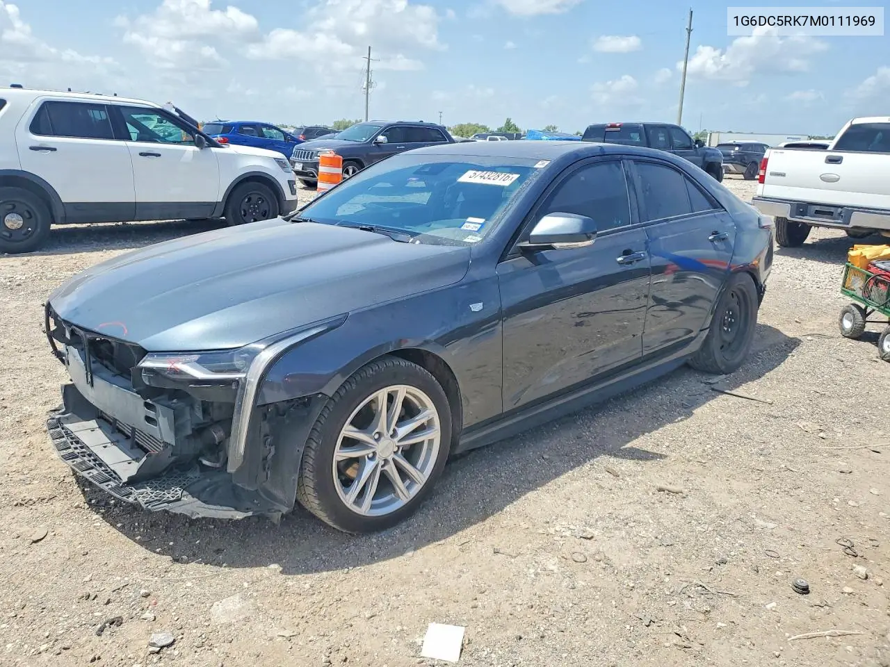 2021 Cadillac Ct4 Sport VIN: 1G6DC5RK7M0111969 Lot: 57432816