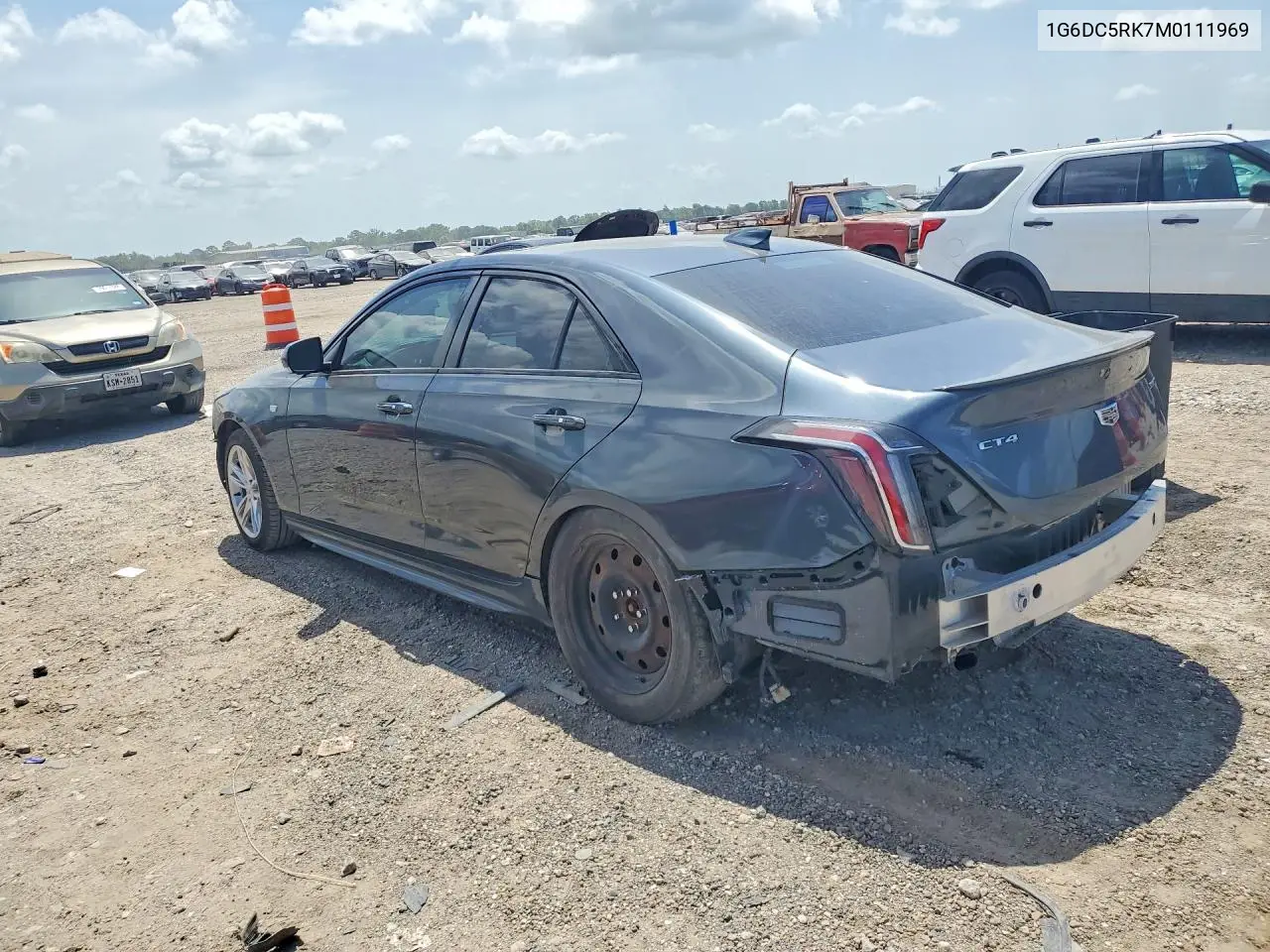 2021 Cadillac Ct4 Sport VIN: 1G6DC5RK7M0111969 Lot: 57432816