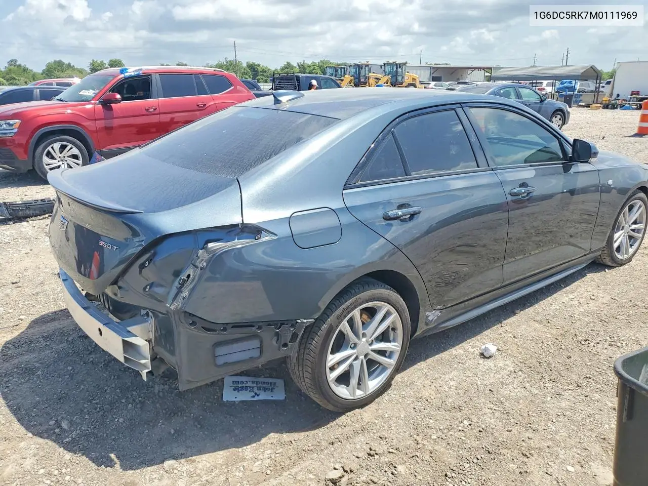 2021 Cadillac Ct4 Sport VIN: 1G6DC5RK7M0111969 Lot: 57432816