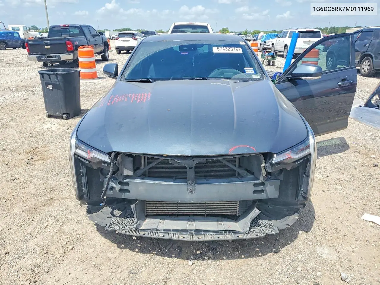 2021 Cadillac Ct4 Sport VIN: 1G6DC5RK7M0111969 Lot: 57432816