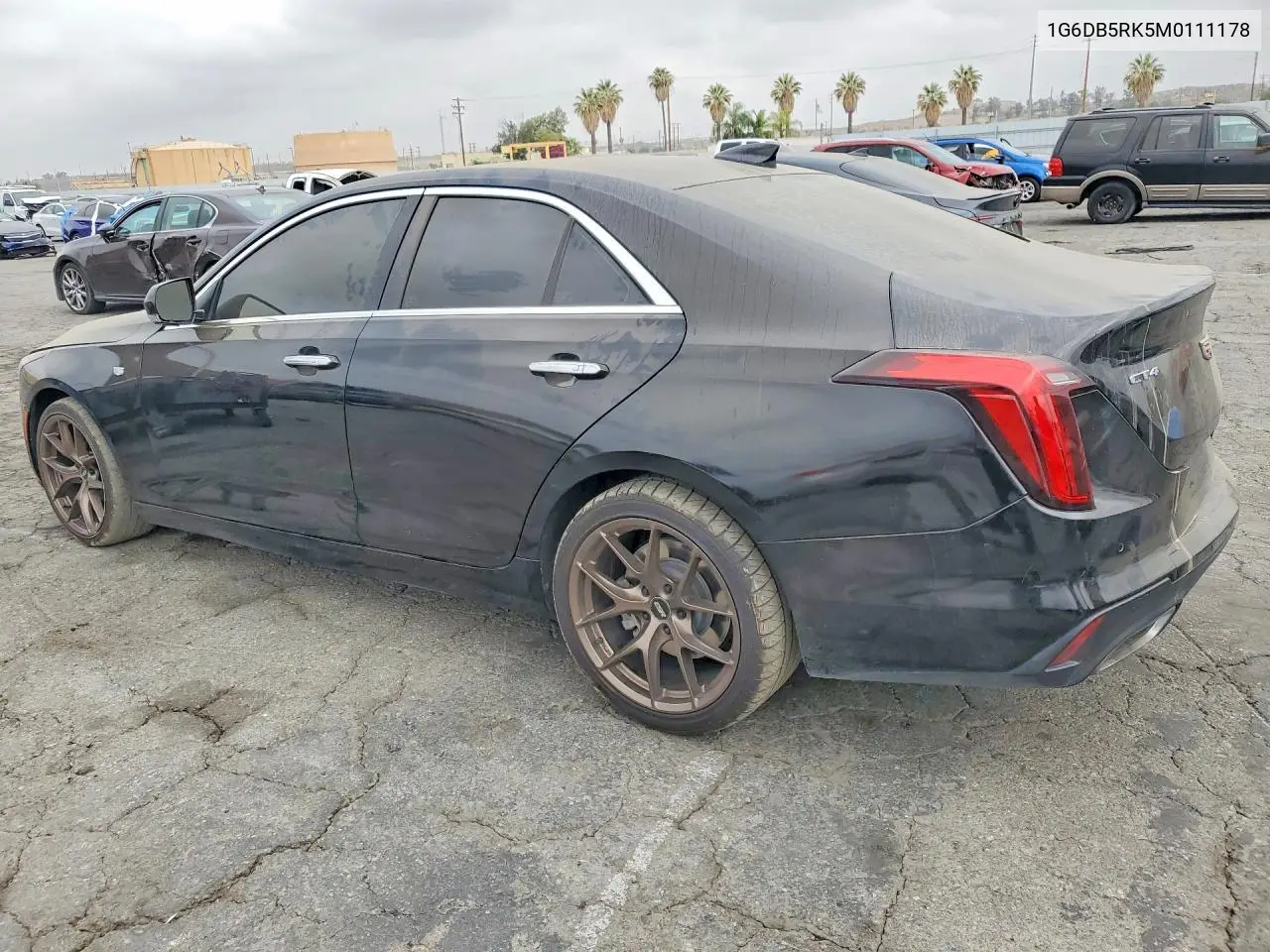 2021 Cadillac Ct4 Premium Luxury VIN: 1G6DB5RK5M0111178 Lot: 58157446