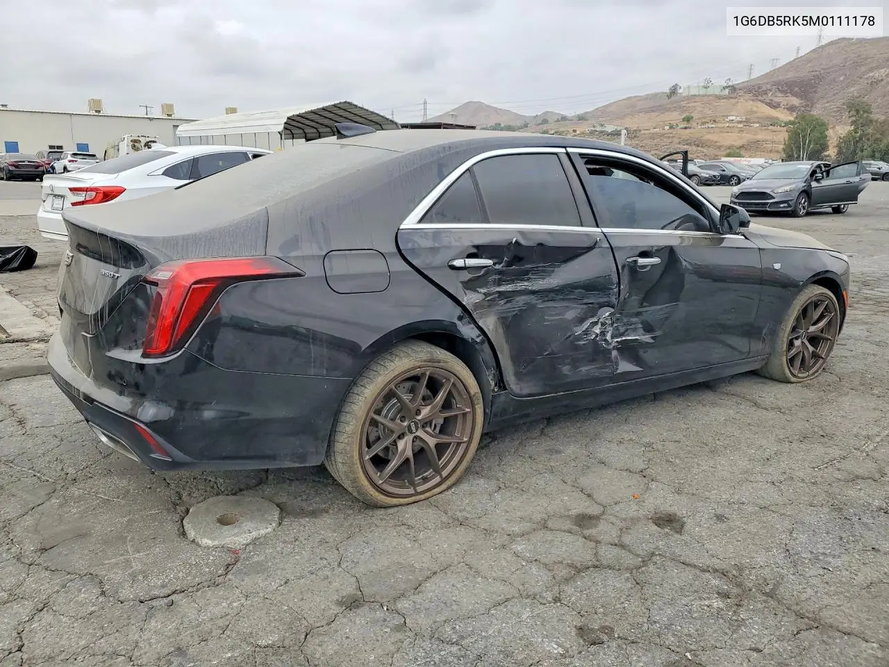 2021 Cadillac Ct4 Premium Luxury VIN: 1G6DB5RK5M0111178 Lot: 58157446