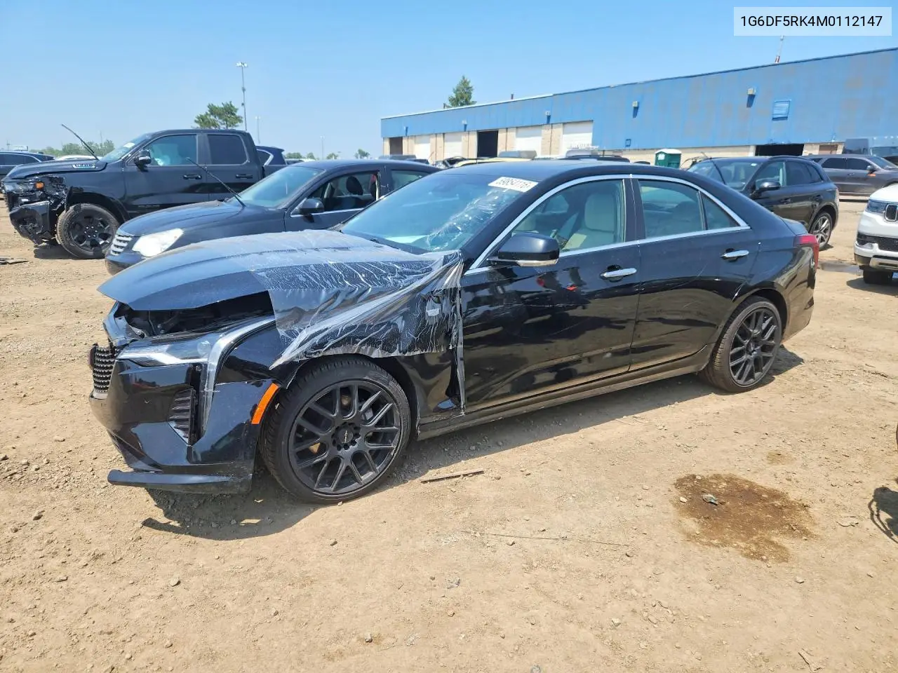 2021 Cadillac Ct4 Premium Luxury VIN: 1G6DF5RK4M0112147 Lot: 59854116