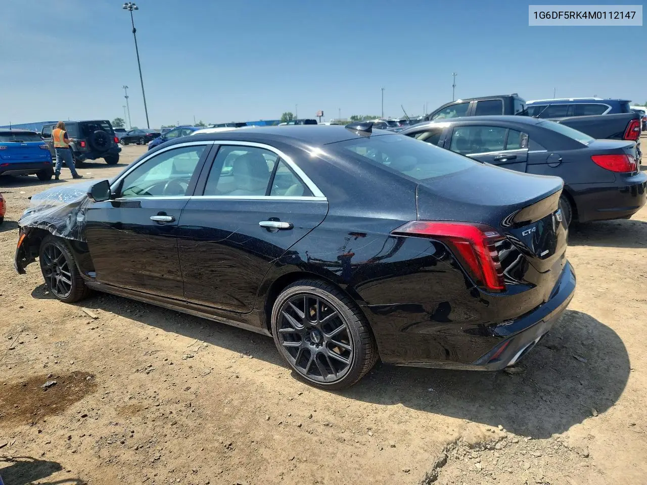 2021 Cadillac Ct4 Premium Luxury VIN: 1G6DF5RK4M0112147 Lot: 59854116