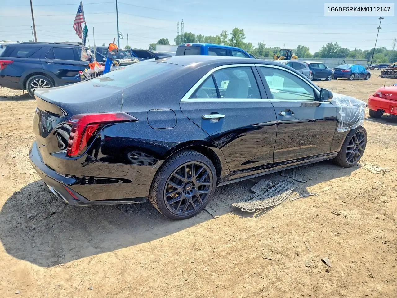 2021 Cadillac Ct4 Premium Luxury VIN: 1G6DF5RK4M0112147 Lot: 59854116