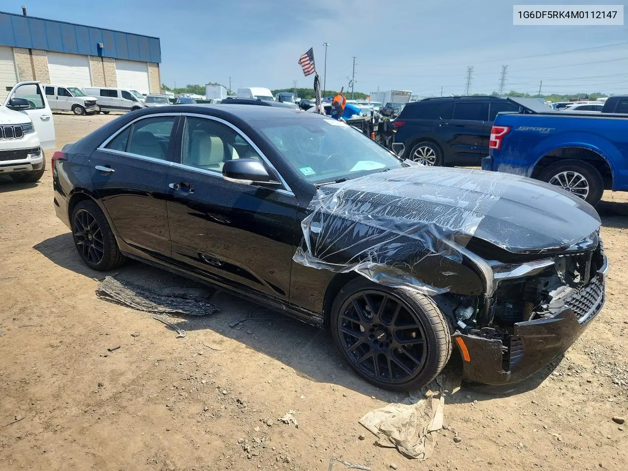 2021 Cadillac Ct4 Premium Luxury VIN: 1G6DF5RK4M0112147 Lot: 59854116