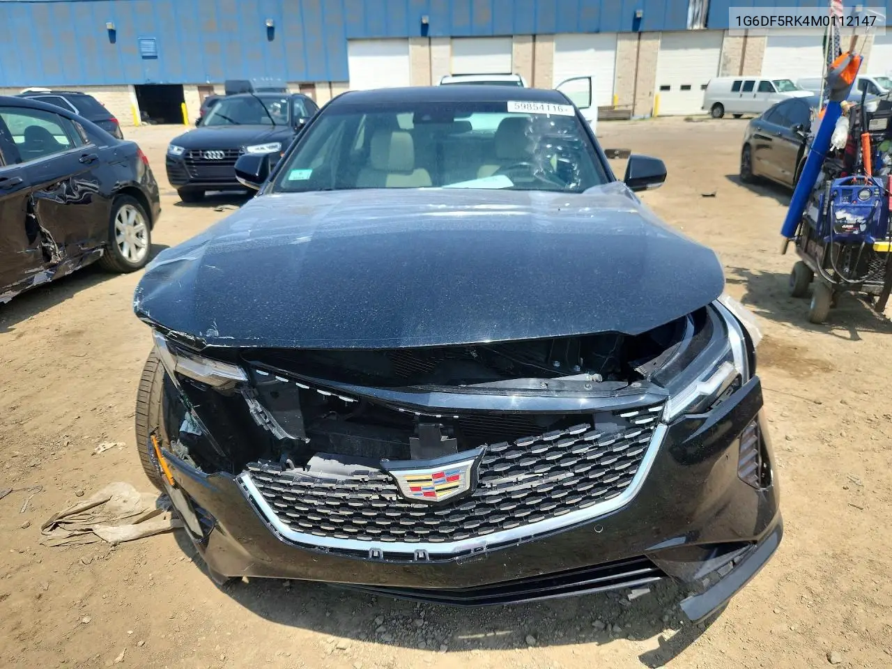2021 Cadillac Ct4 Premium Luxury VIN: 1G6DF5RK4M0112147 Lot: 59854116