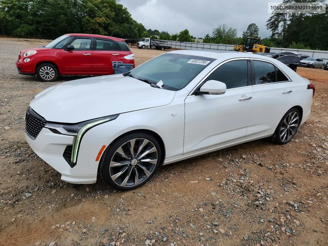 2021 Cadillac Ct4 Luxury VIN: 1G6DJ5RK8M0118693 Lot: 60837286