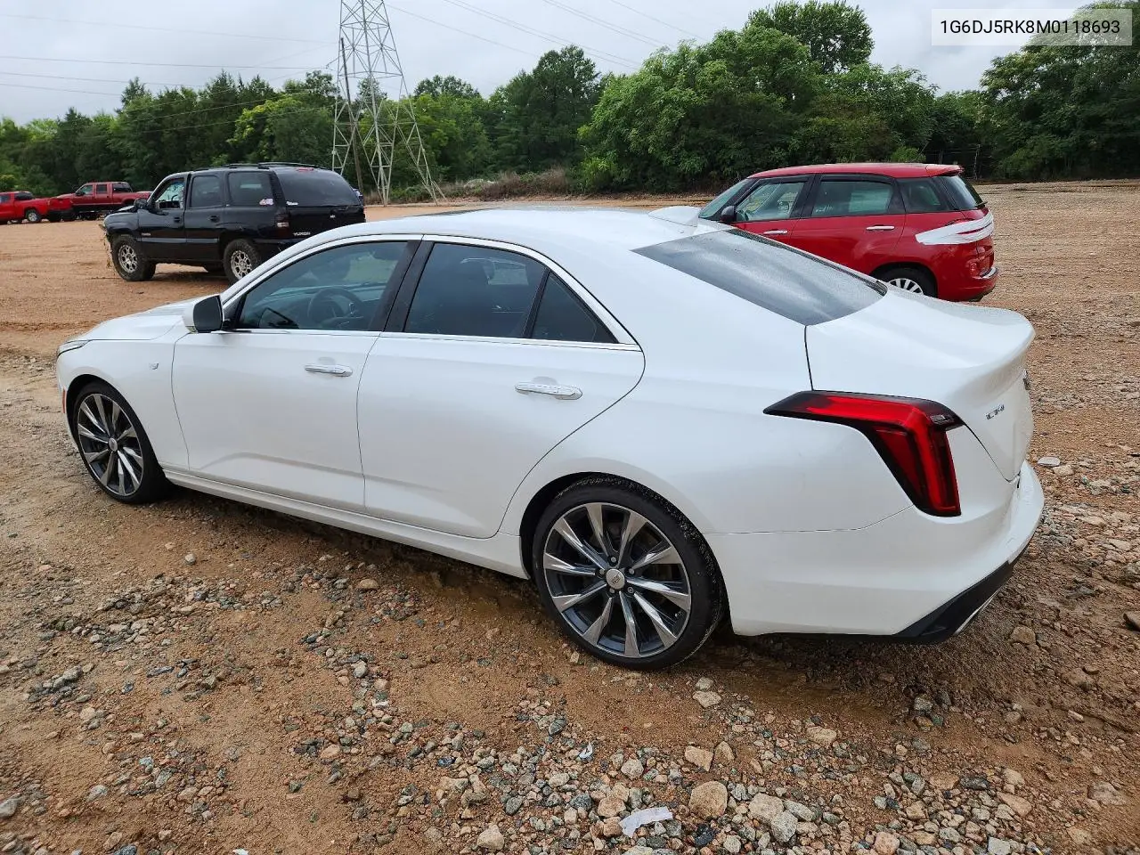2021 Cadillac Ct4 Luxury VIN: 1G6DJ5RK8M0118693 Lot: 60837286