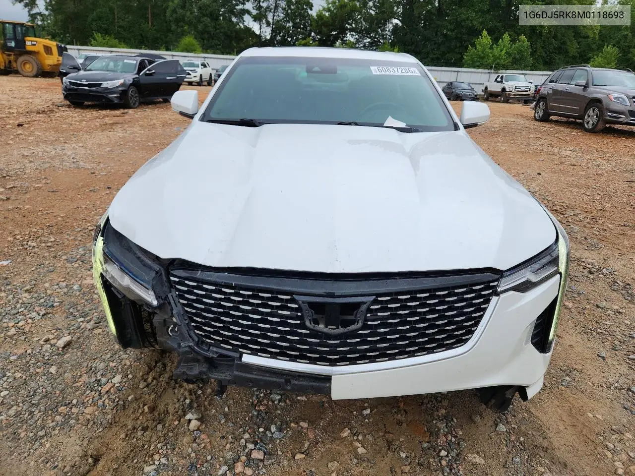 2021 Cadillac Ct4 Luxury VIN: 1G6DJ5RK8M0118693 Lot: 60837286