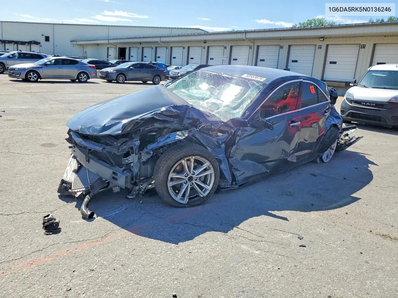 2022 Cadillac Ct4 VIN: 1G6DA5RK5N0136246 Lot: 50583876