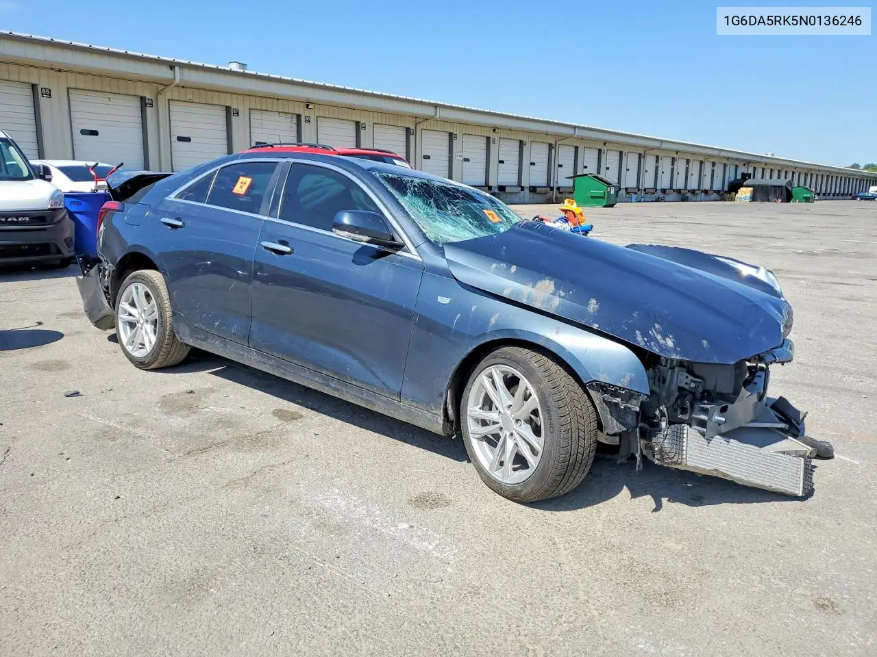 2022 Cadillac Ct4 VIN: 1G6DA5RK5N0136246 Lot: 50583876