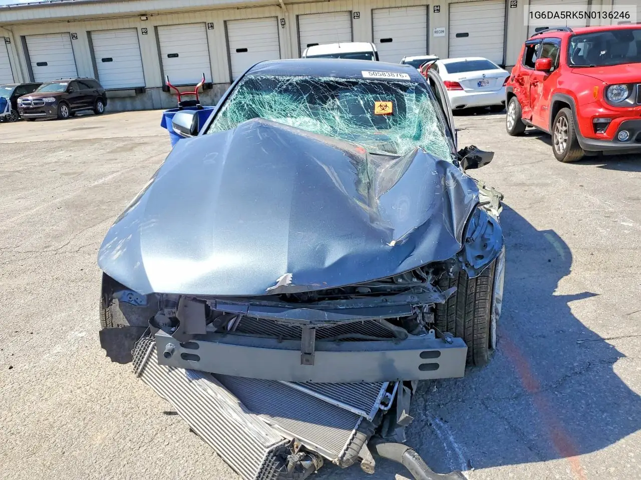 2022 Cadillac Ct4 VIN: 1G6DA5RK5N0136246 Lot: 50583876