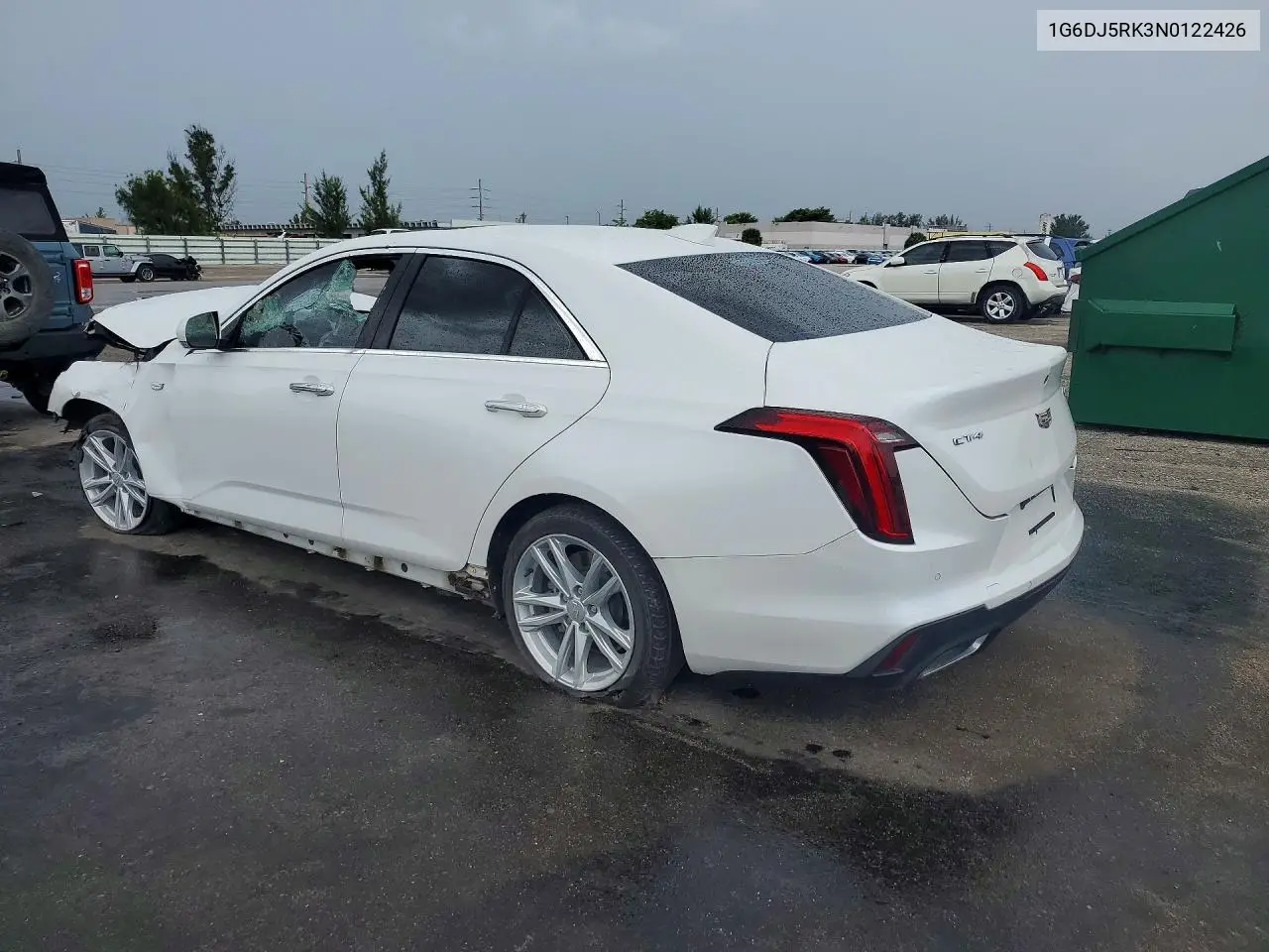 2022 Cadillac Ct4 Luxury VIN: 1G6DJ5RK3N0122426 Lot: 55475946