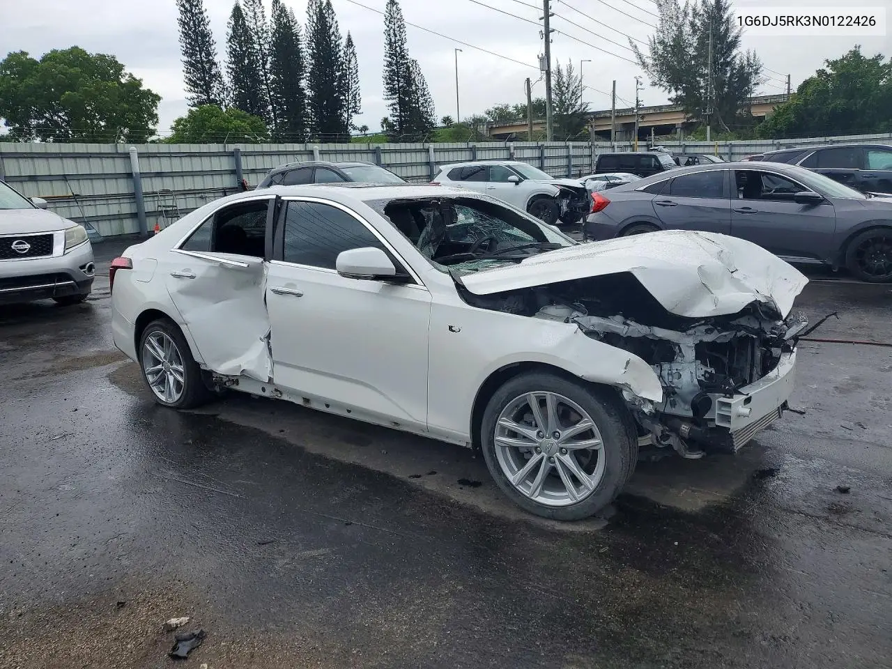 2022 Cadillac Ct4 Luxury VIN: 1G6DJ5RK3N0122426 Lot: 55475946
