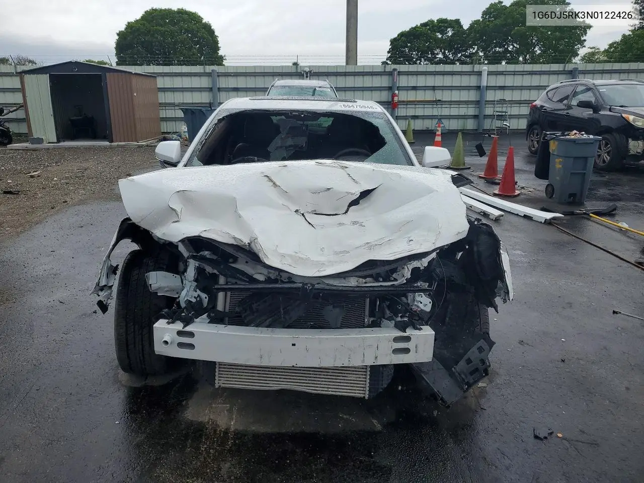 2022 Cadillac Ct4 Luxury VIN: 1G6DJ5RK3N0122426 Lot: 55475946