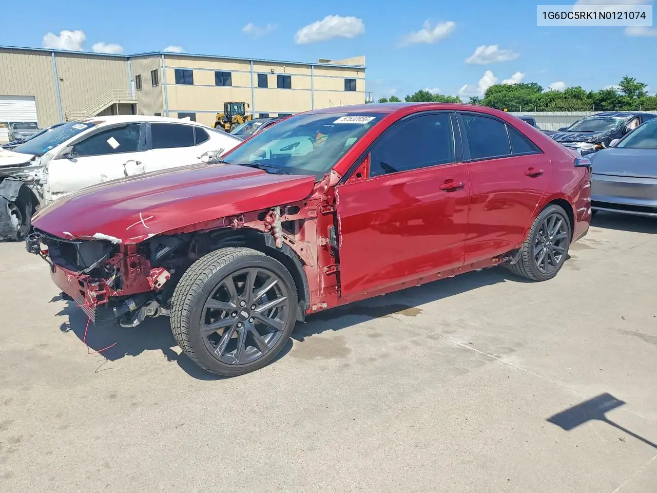 2022 Cadillac Ct4 Sport VIN: 1G6DC5RK1N0121074 Lot: 57532856