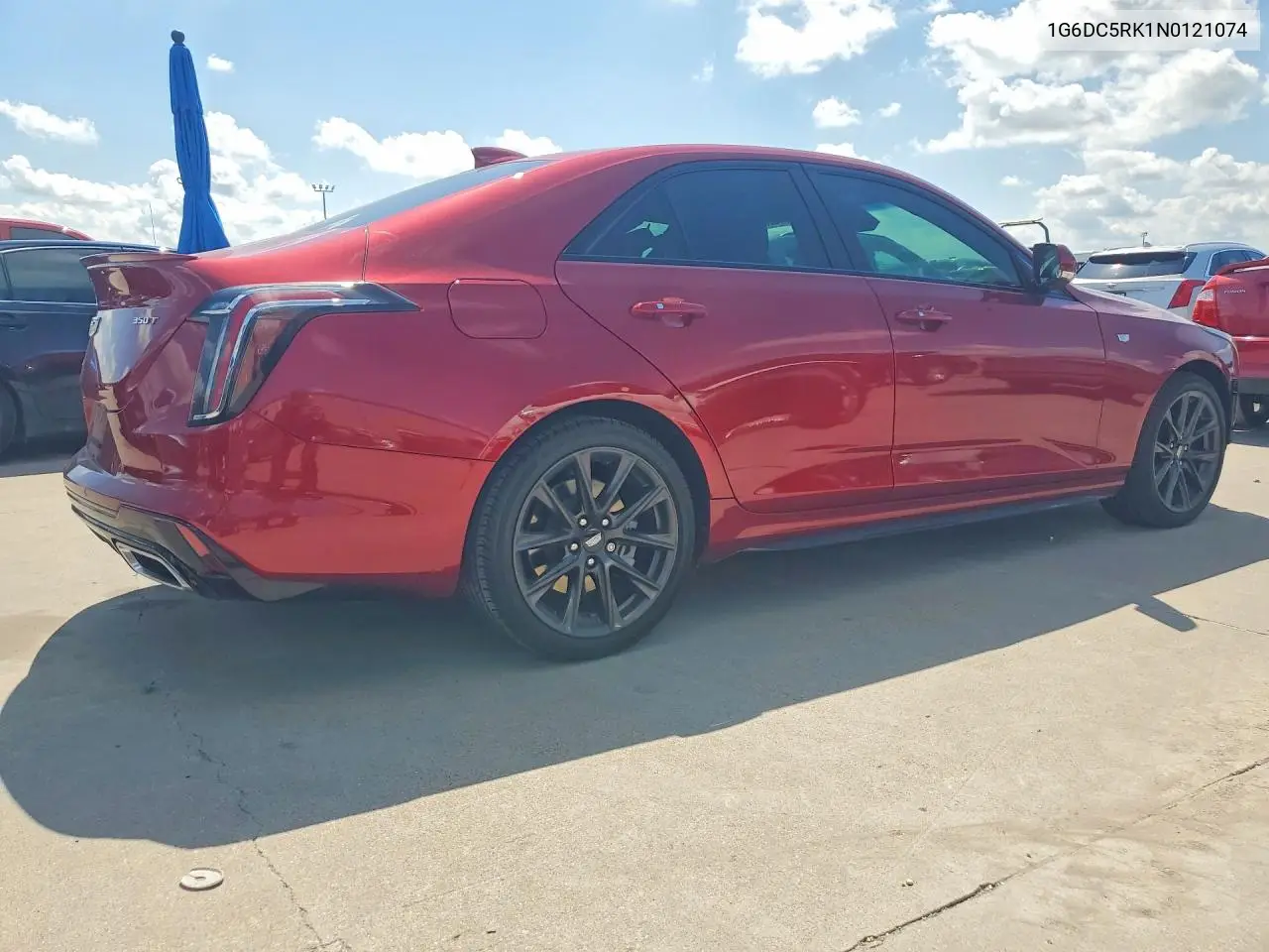 2022 Cadillac Ct4 Sport VIN: 1G6DC5RK1N0121074 Lot: 57532856