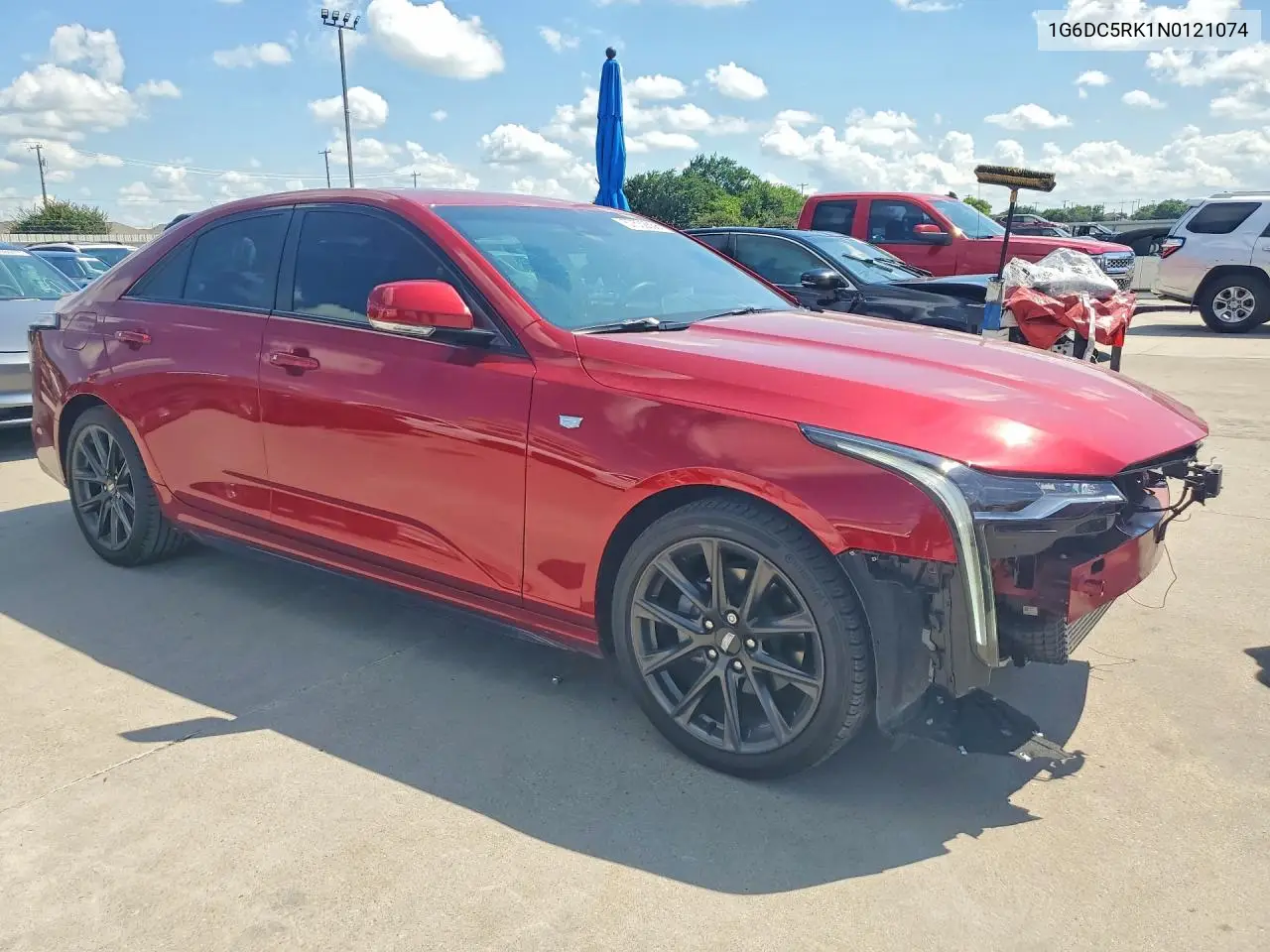 2022 Cadillac Ct4 Sport VIN: 1G6DC5RK1N0121074 Lot: 57532856