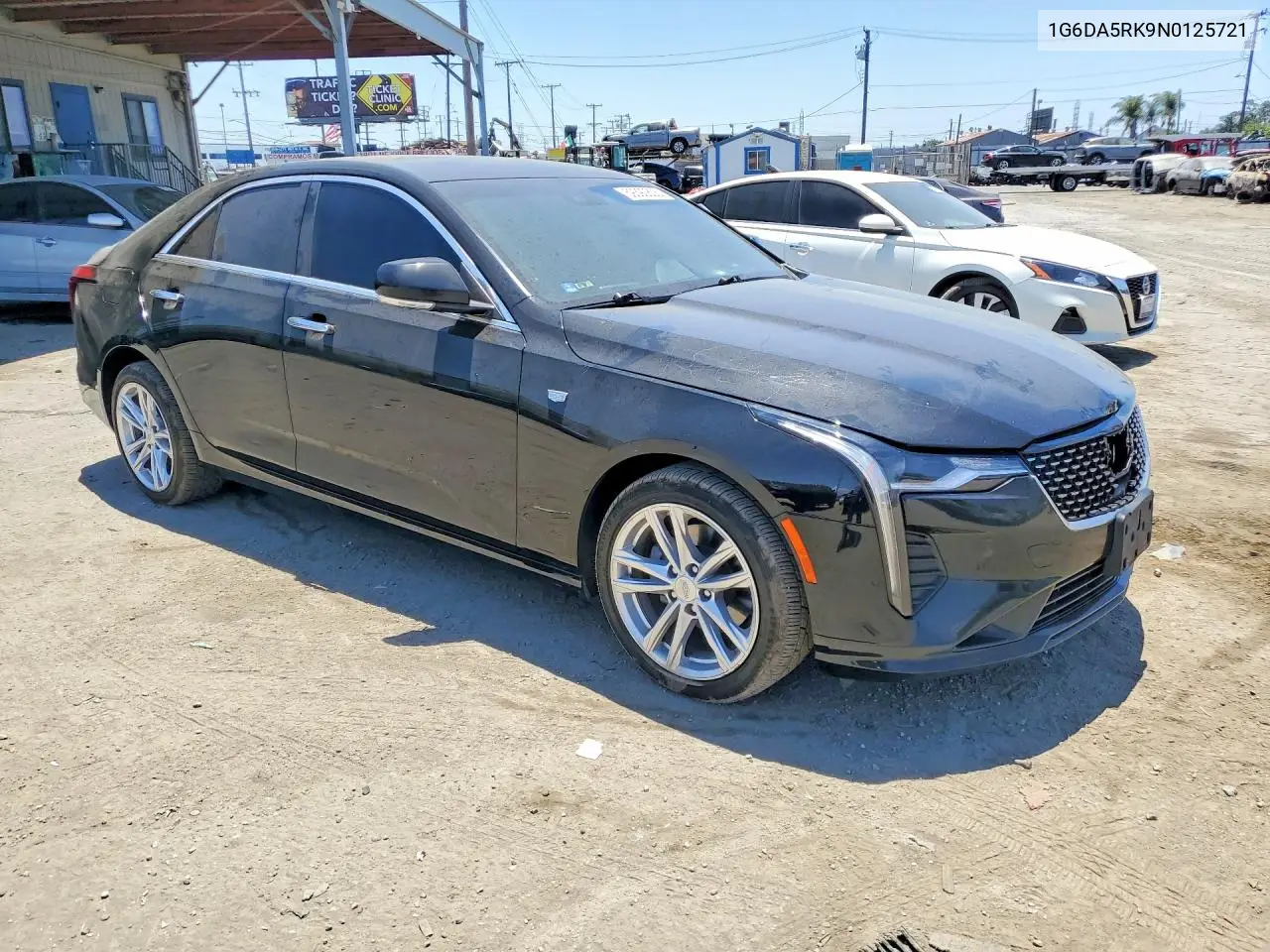 2022 Cadillac Ct4 Luxury VIN: 1G6DA5RK9N0125721 Lot: 59390806