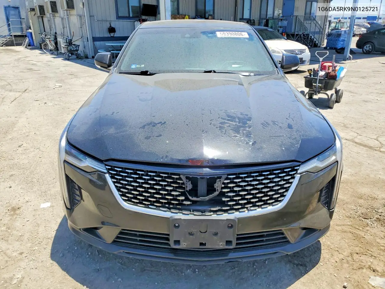 2022 Cadillac Ct4 Luxury VIN: 1G6DA5RK9N0125721 Lot: 59390806