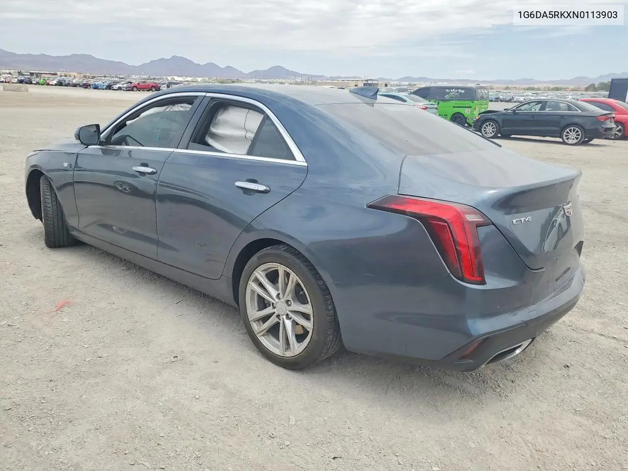 2022 Cadillac Ct4 Luxury VIN: 1G6DA5RKXN0113903 Lot: 60838306