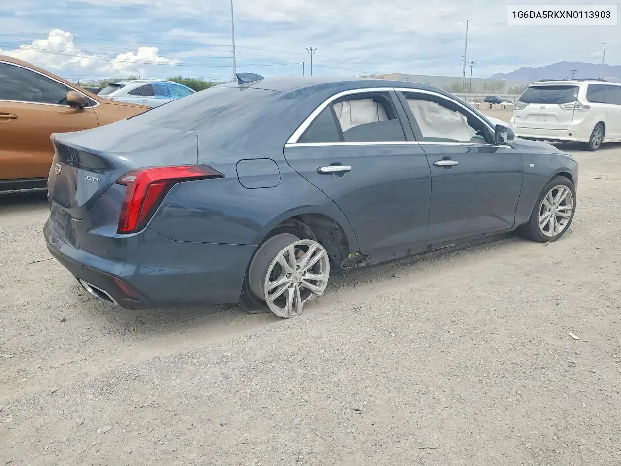 2022 Cadillac Ct4 Luxury VIN: 1G6DA5RKXN0113903 Lot: 60838306
