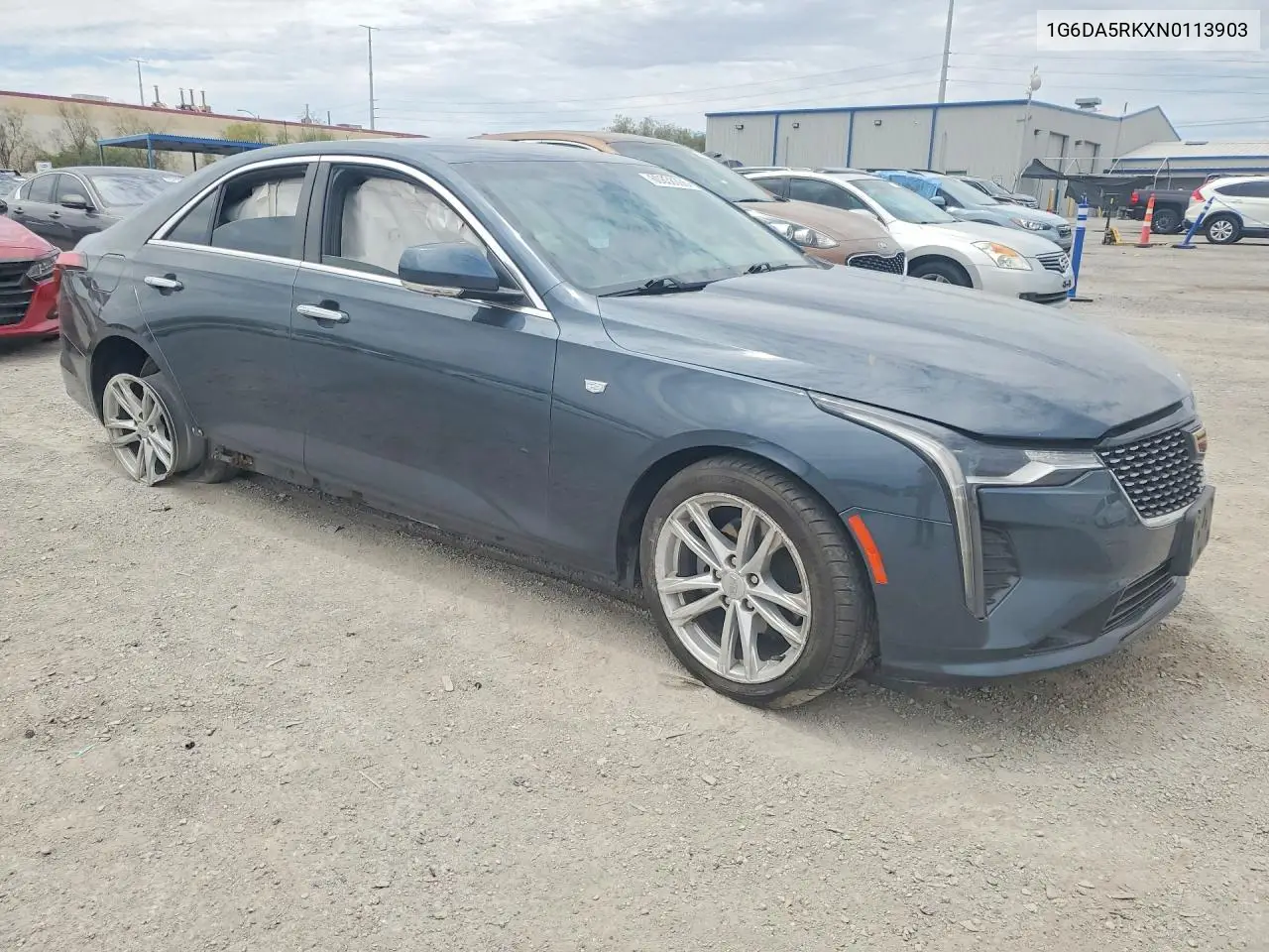2022 Cadillac Ct4 Luxury VIN: 1G6DA5RKXN0113903 Lot: 60838306