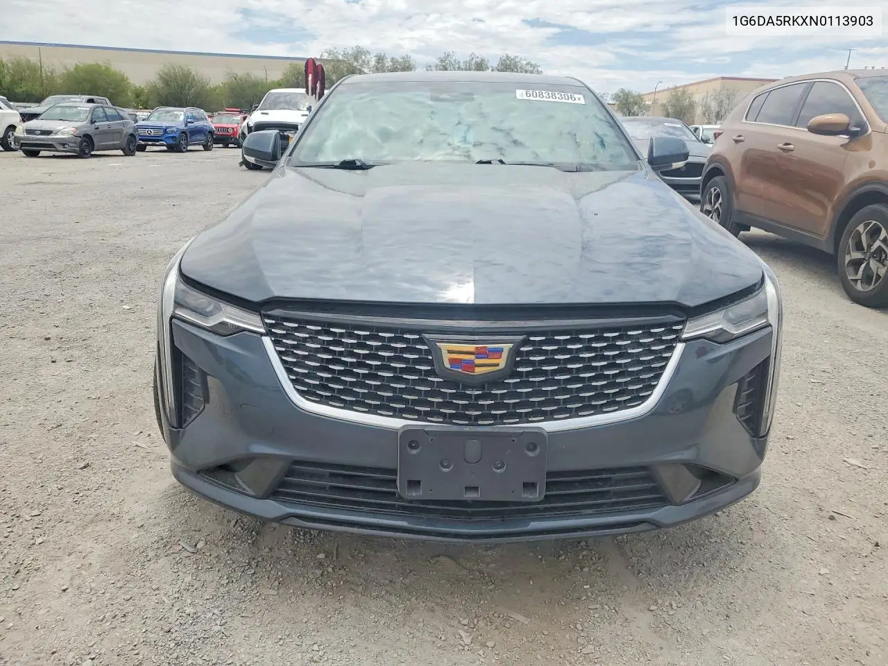 2022 Cadillac Ct4 Luxury VIN: 1G6DA5RKXN0113903 Lot: 60838306