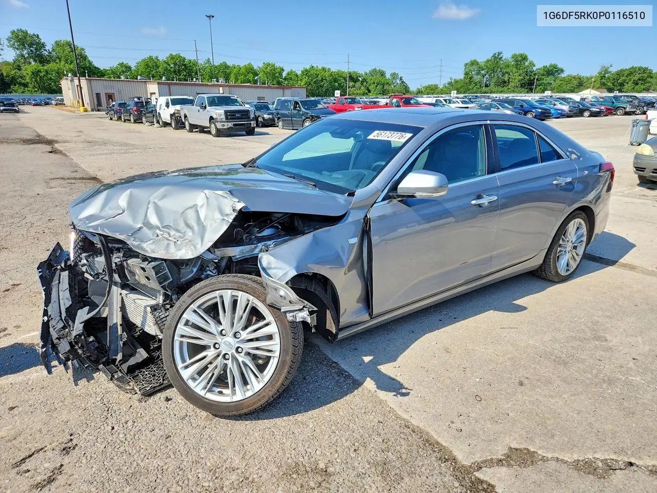 2023 Cadillac Ct4 Premium Luxury VIN: 1G6DF5RK0P0116510 Lot: 56173776