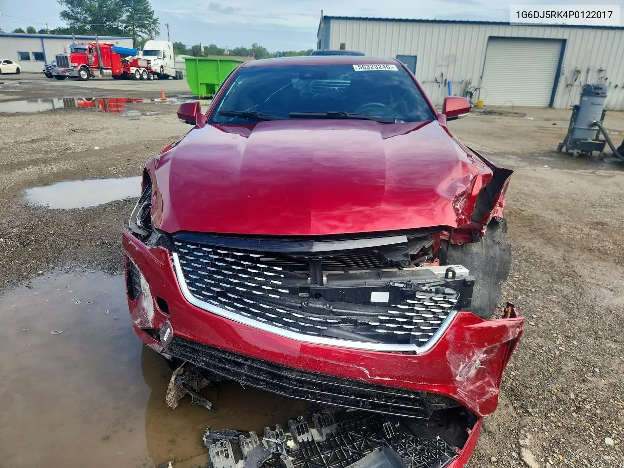 2023 Cadillac Ct4 Luxury VIN: 1G6DJ5RK4P0122017 Lot: 56323246