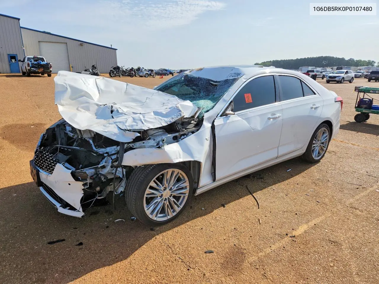 2023 Cadillac Ct4 Premium Luxury VIN: 1G6DB5RK0P0107480 Lot: 57972096