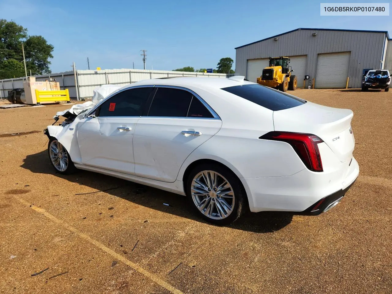 2023 Cadillac Ct4 Premium Luxury VIN: 1G6DB5RK0P0107480 Lot: 57972096
