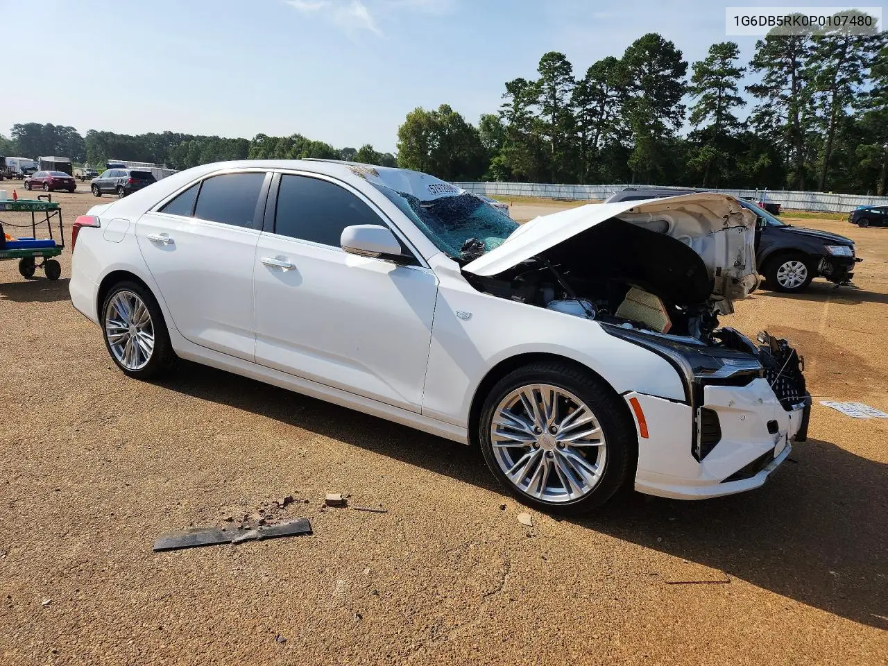 2023 Cadillac Ct4 Premium Luxury VIN: 1G6DB5RK0P0107480 Lot: 57972096