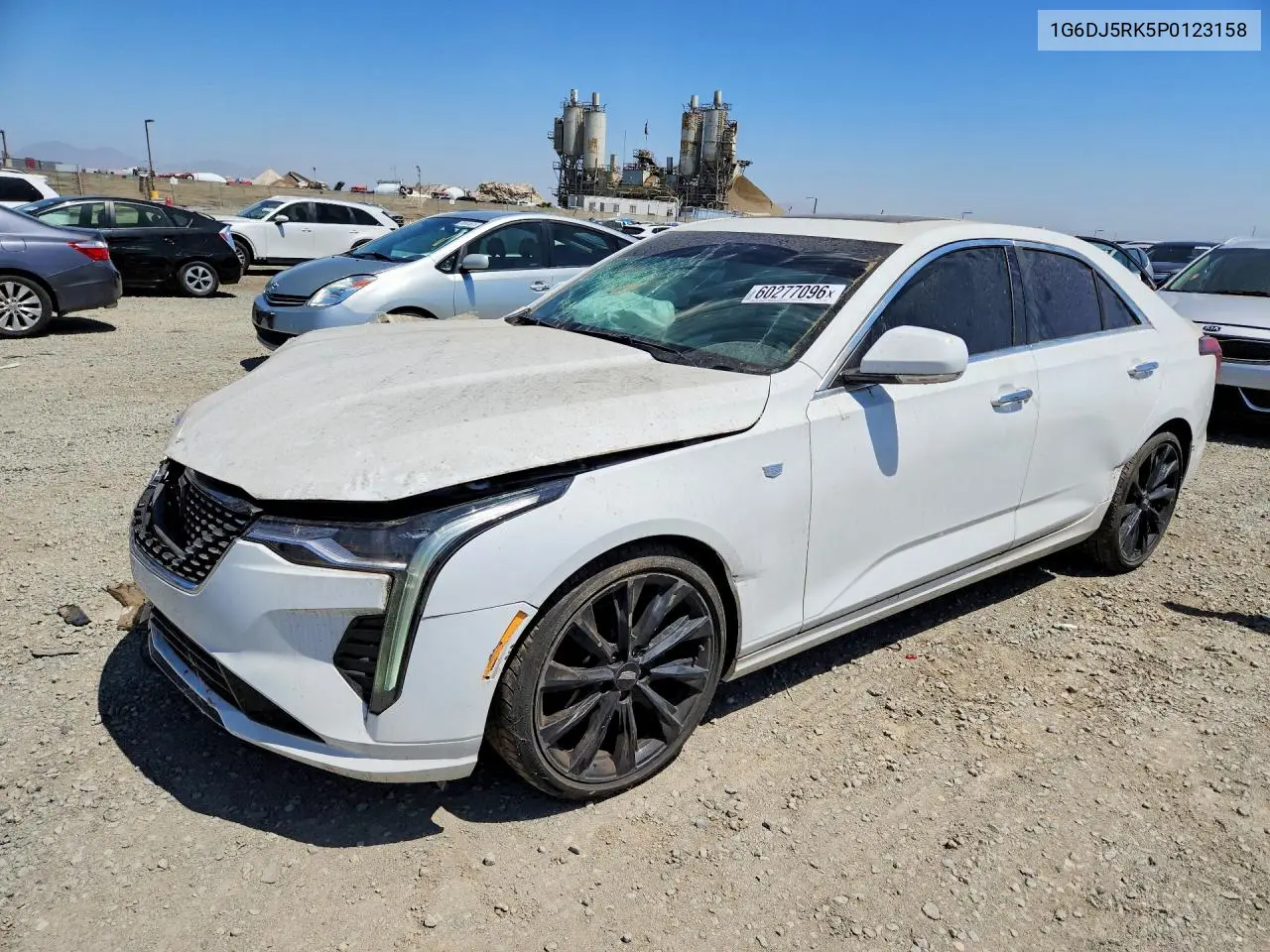 2023 Cadillac Ct4 Luxury VIN: 1G6DJ5RK5P0123158 Lot: 60277096