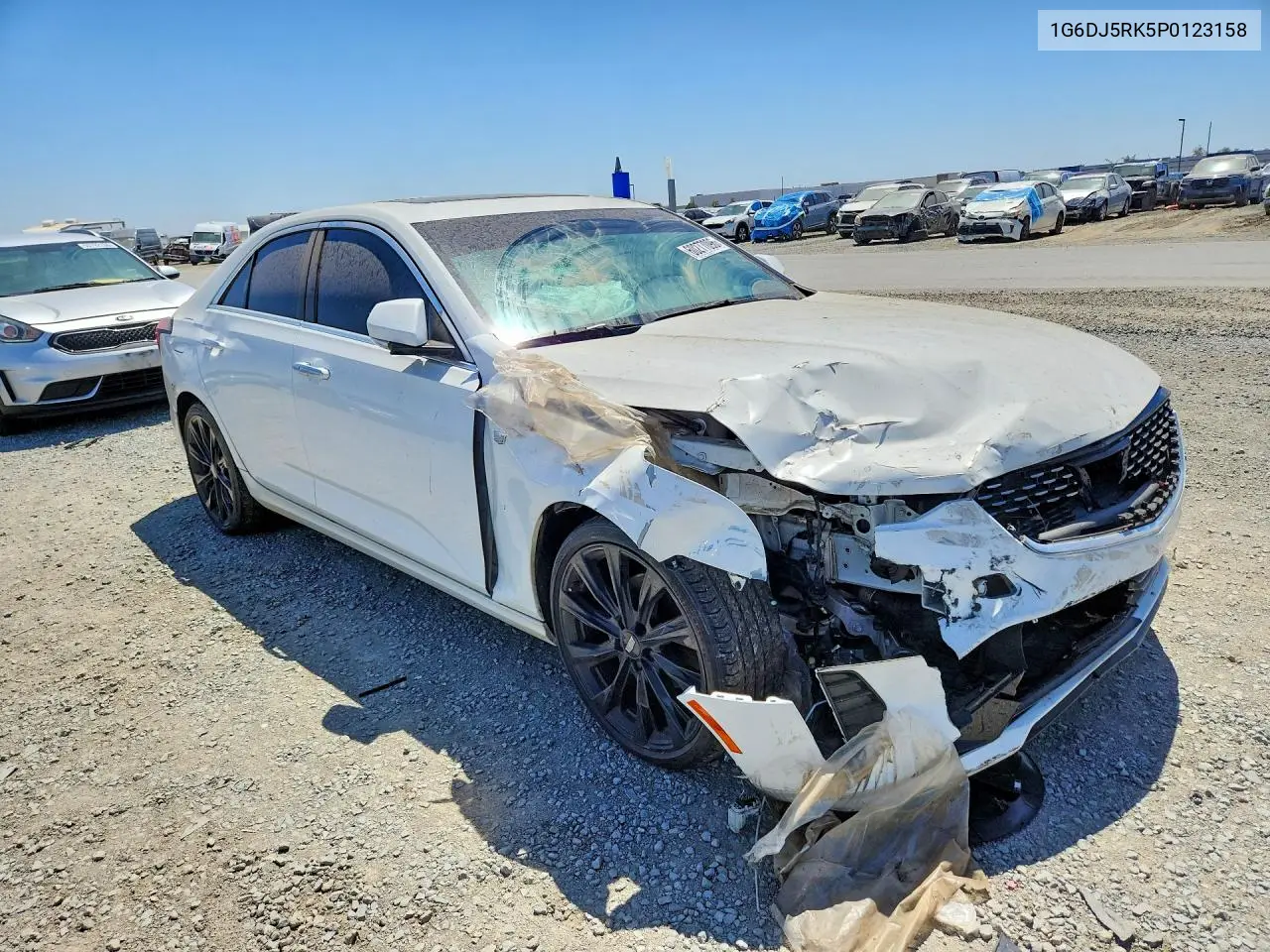 2023 Cadillac Ct4 Luxury VIN: 1G6DJ5RK5P0123158 Lot: 60277096