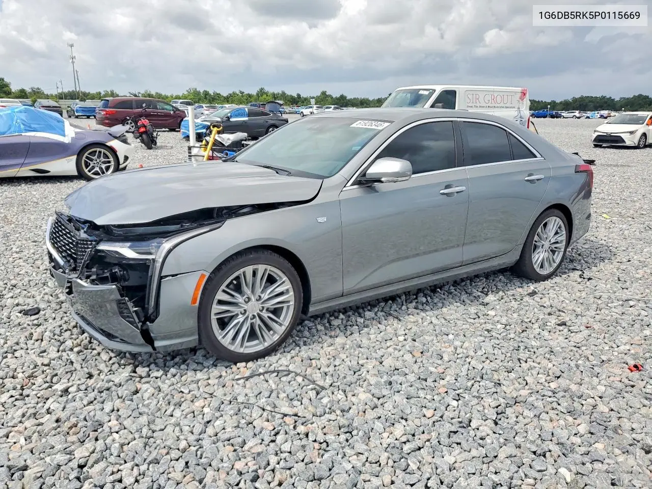 2023 Cadillac Ct4 Premium Luxury VIN: 1G6DB5RK5P0115669 Lot: 61926346