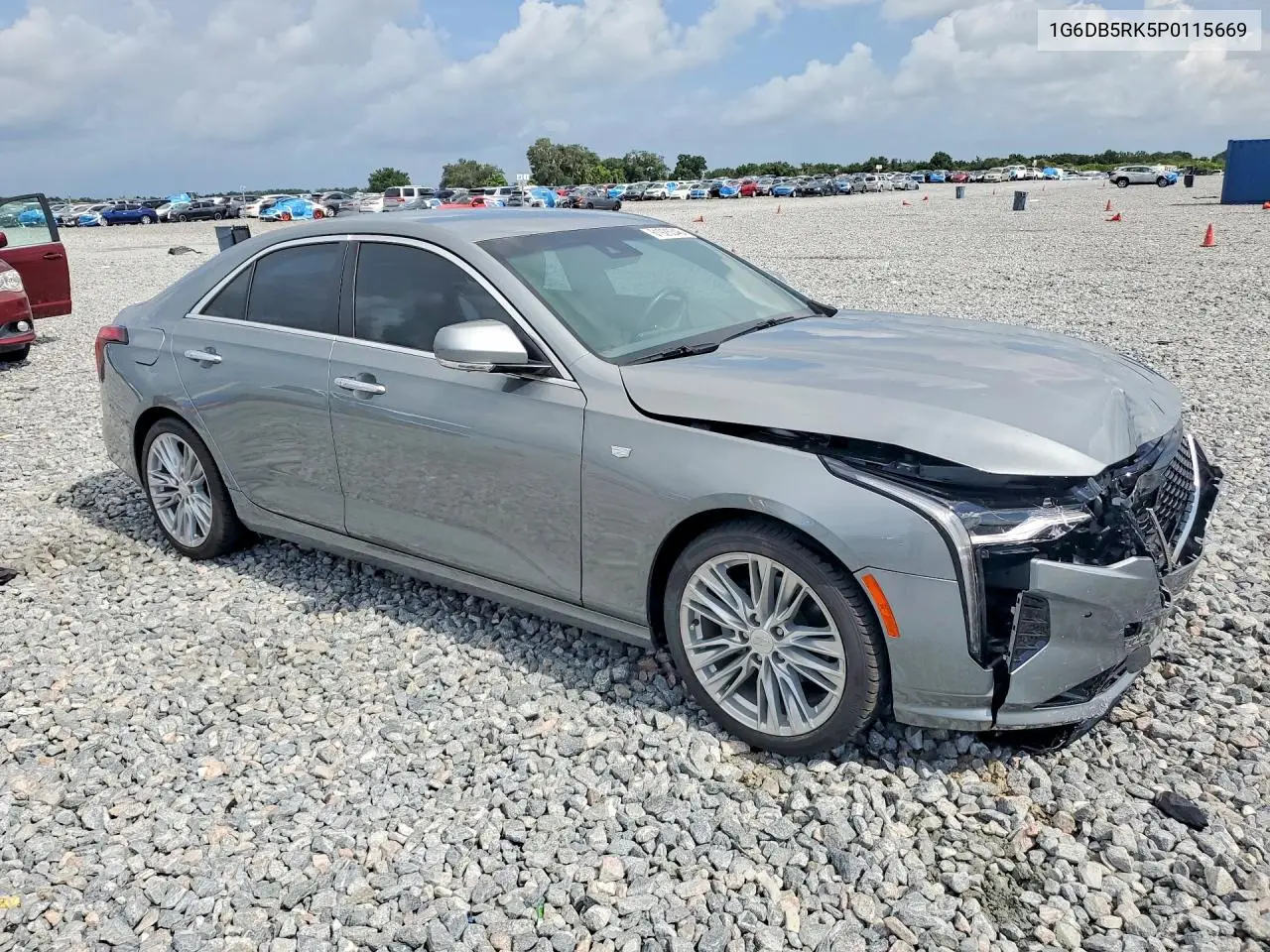 2023 Cadillac Ct4 Premium Luxury VIN: 1G6DB5RK5P0115669 Lot: 61926346