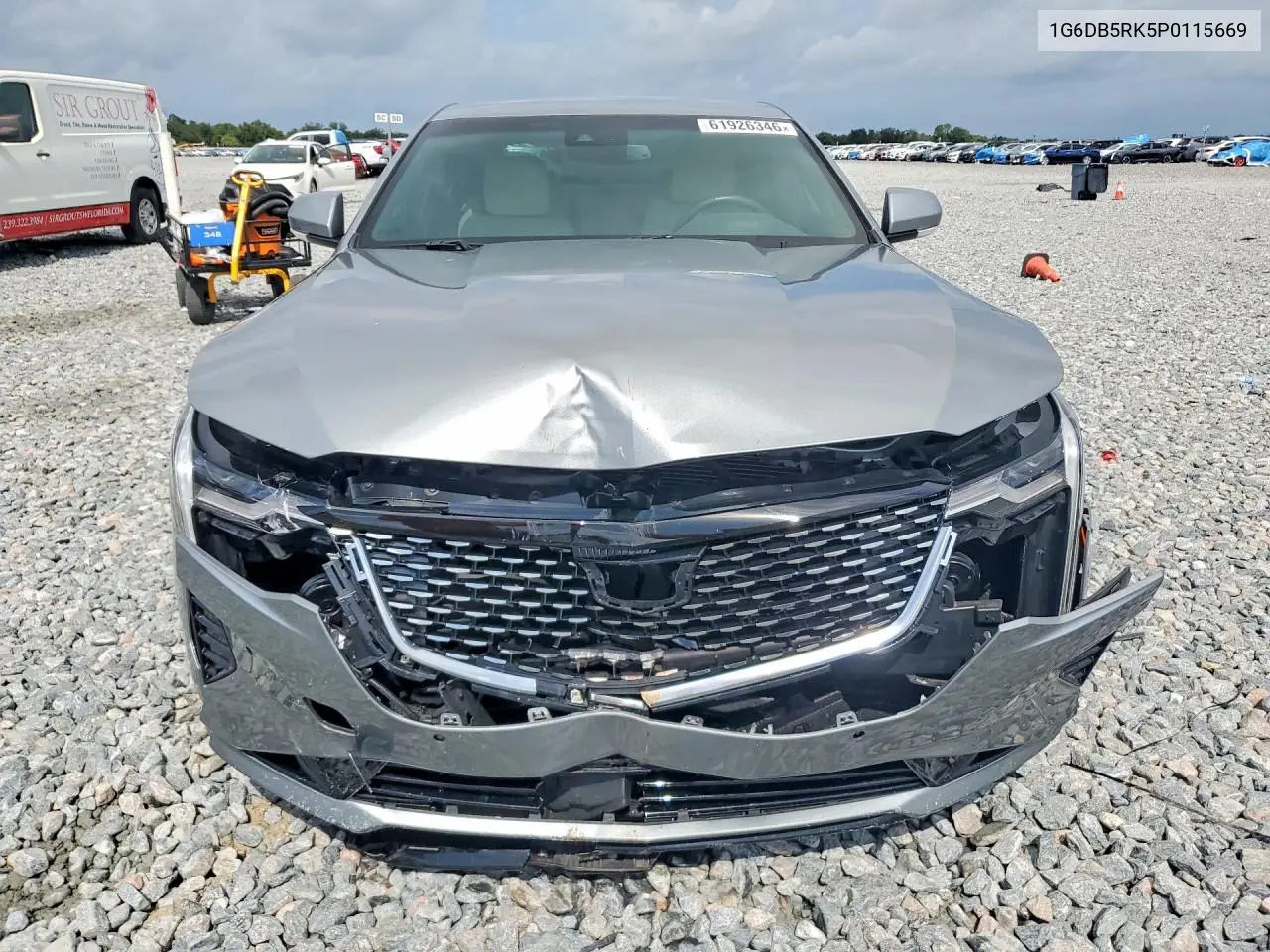 2023 Cadillac Ct4 Premium Luxury VIN: 1G6DB5RK5P0115669 Lot: 61926346