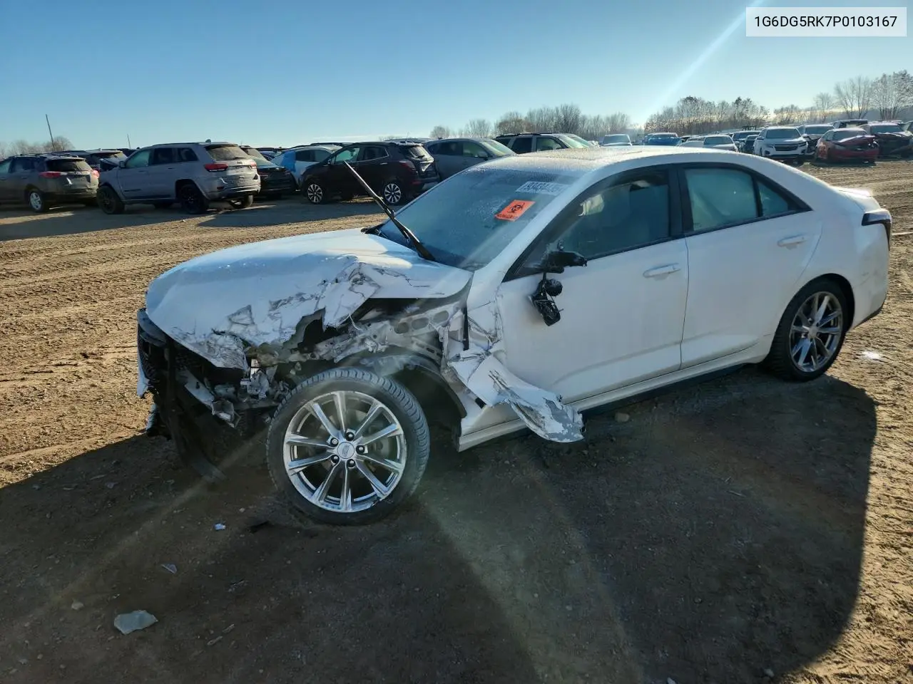 2023 Cadillac Ct4 Sport VIN: 1G6DG5RK7P0103167 Lot: 93434435