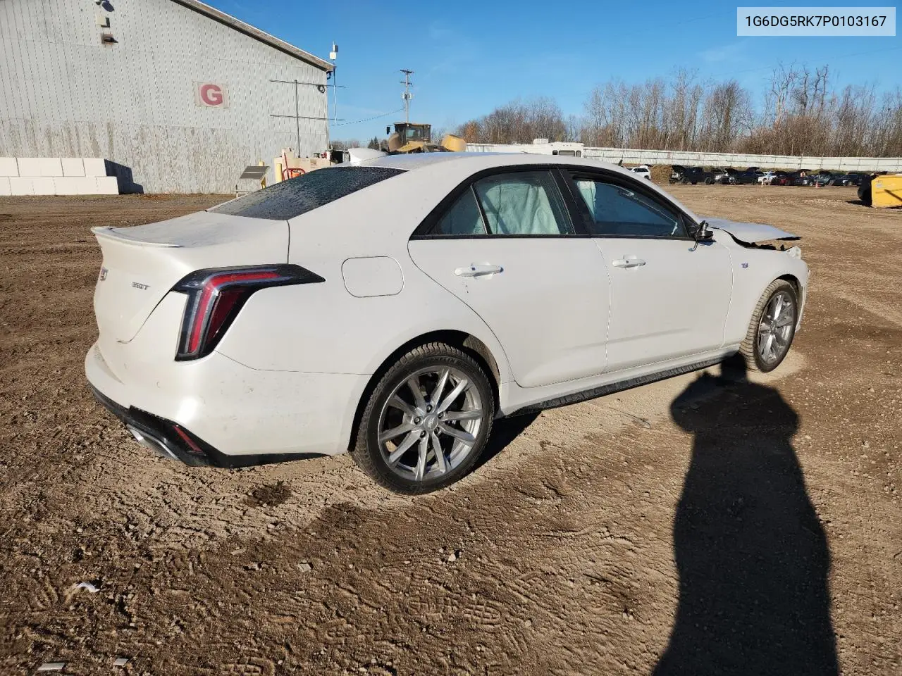 2023 Cadillac Ct4 Sport VIN: 1G6DG5RK7P0103167 Lot: 93434435