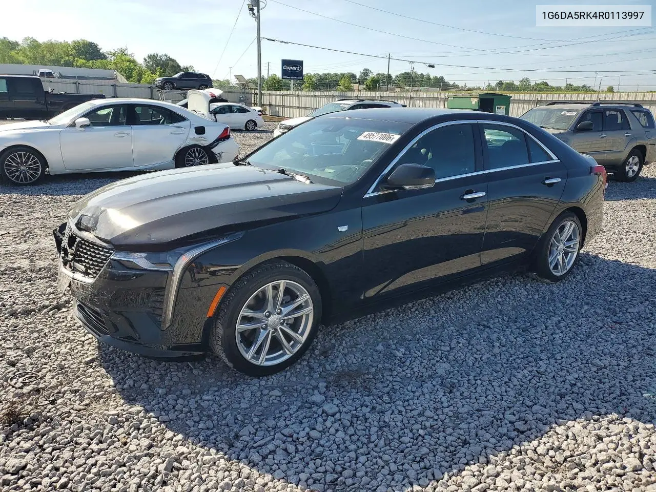 2024 Cadillac Ct4 Luxury VIN: 1G6DA5RK4R0113997 Lot: 49577006