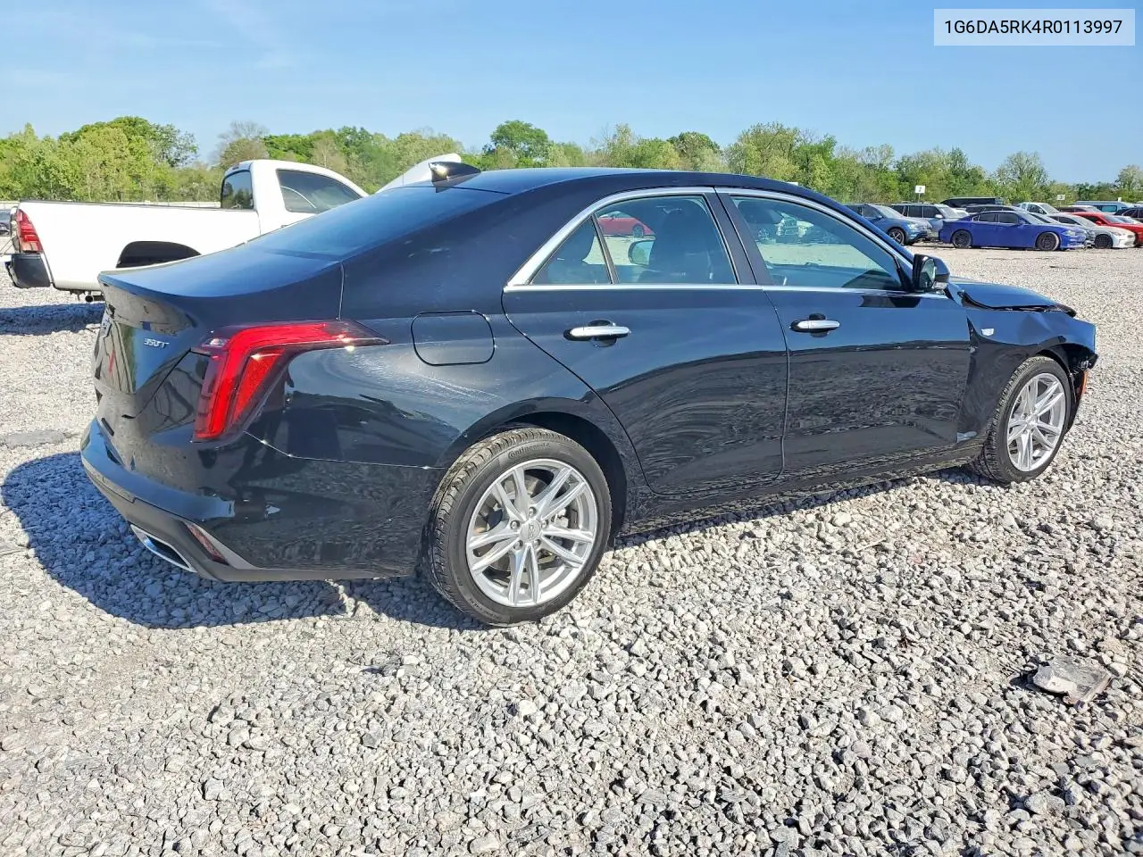 2024 Cadillac Ct4 Luxury VIN: 1G6DA5RK4R0113997 Lot: 49577006