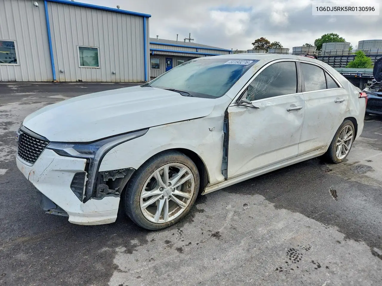 2024 Cadillac Ct4 Luxury + VIN: 1G6DJ5RK5R0130596 Lot: 50193276