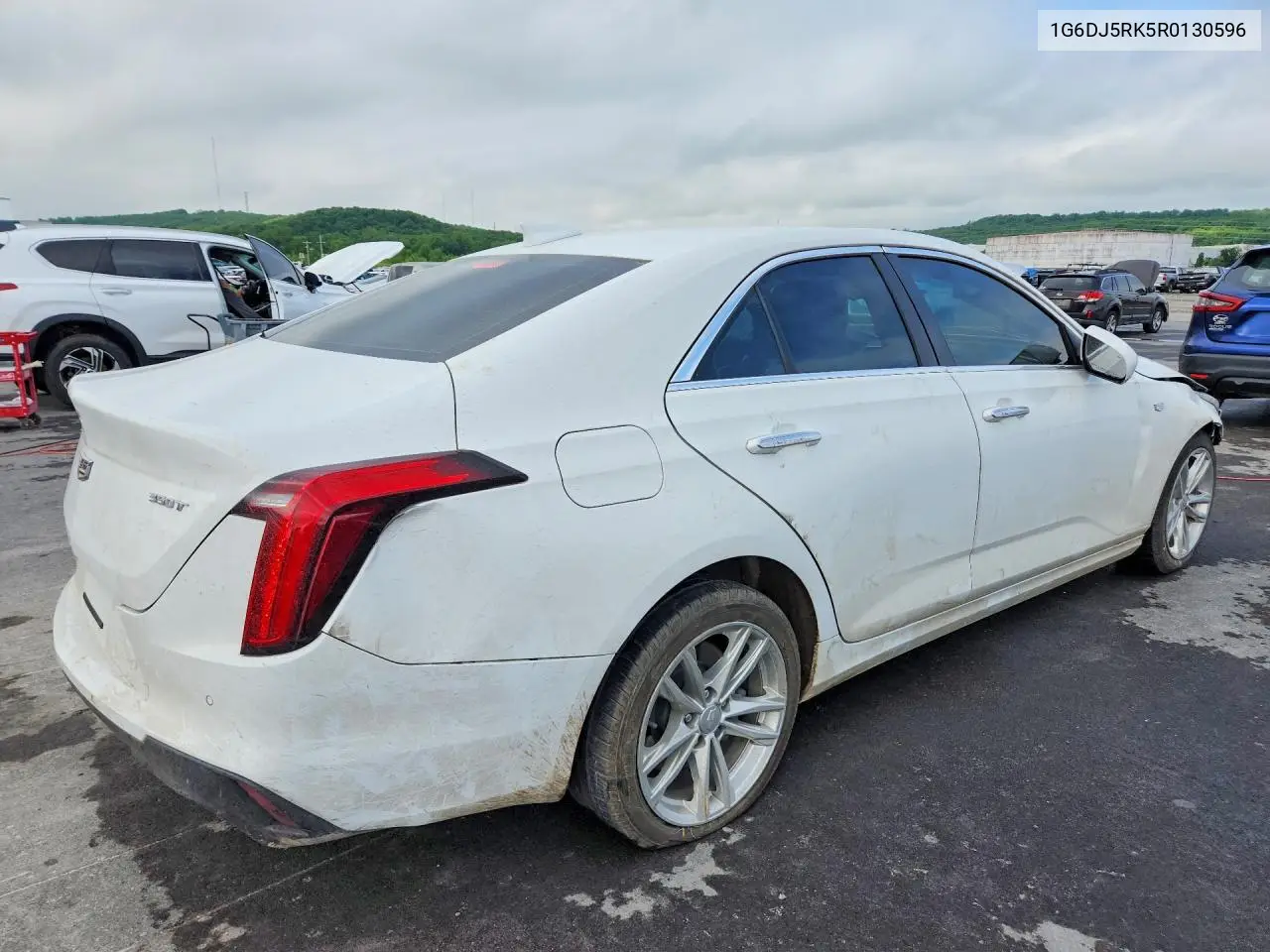 2024 Cadillac Ct4 Luxury + VIN: 1G6DJ5RK5R0130596 Lot: 50193276