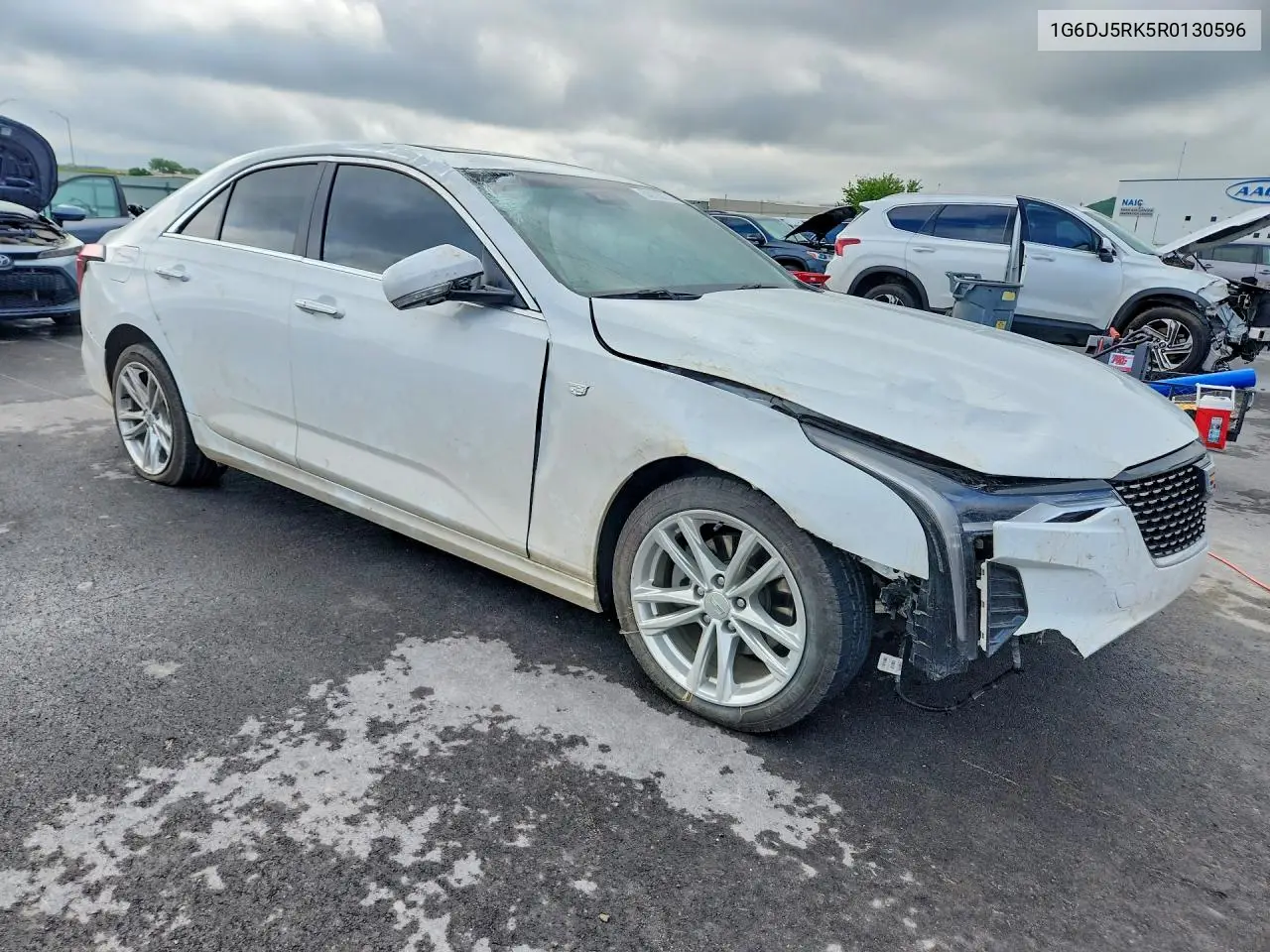 2024 Cadillac Ct4 Luxury + VIN: 1G6DJ5RK5R0130596 Lot: 50193276